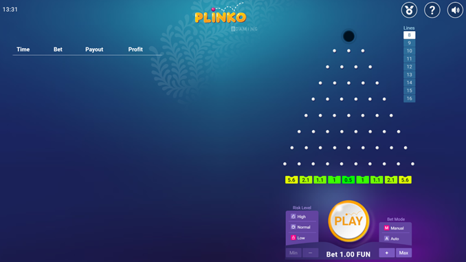 Plinko oyna